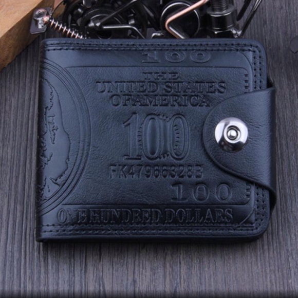 Engraved Leather Wallet - Picture 3 of 6